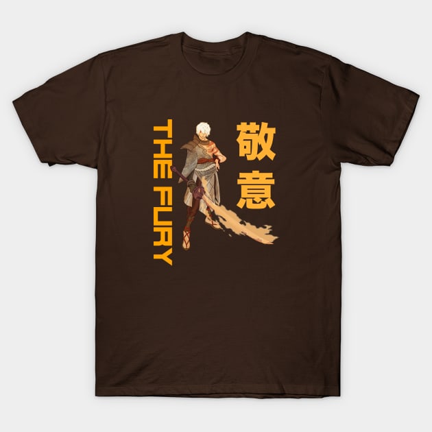 THE FURY WARRIOR T-Shirt by Katebi Designs